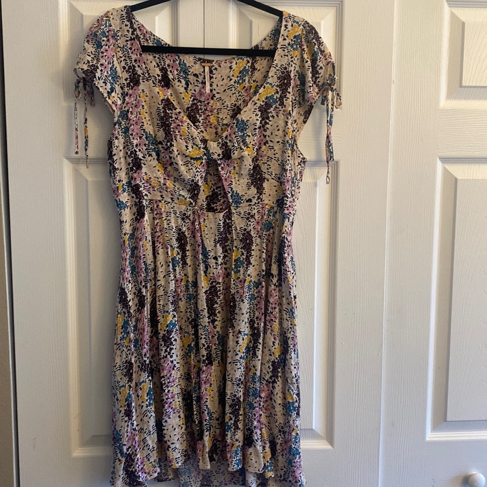 Free People Multicolor Patterned Dress